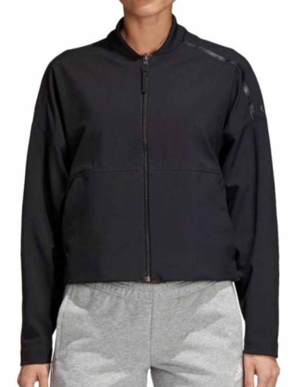 Adidas Reversible! Fall Bomber Jacket Z.N.E.